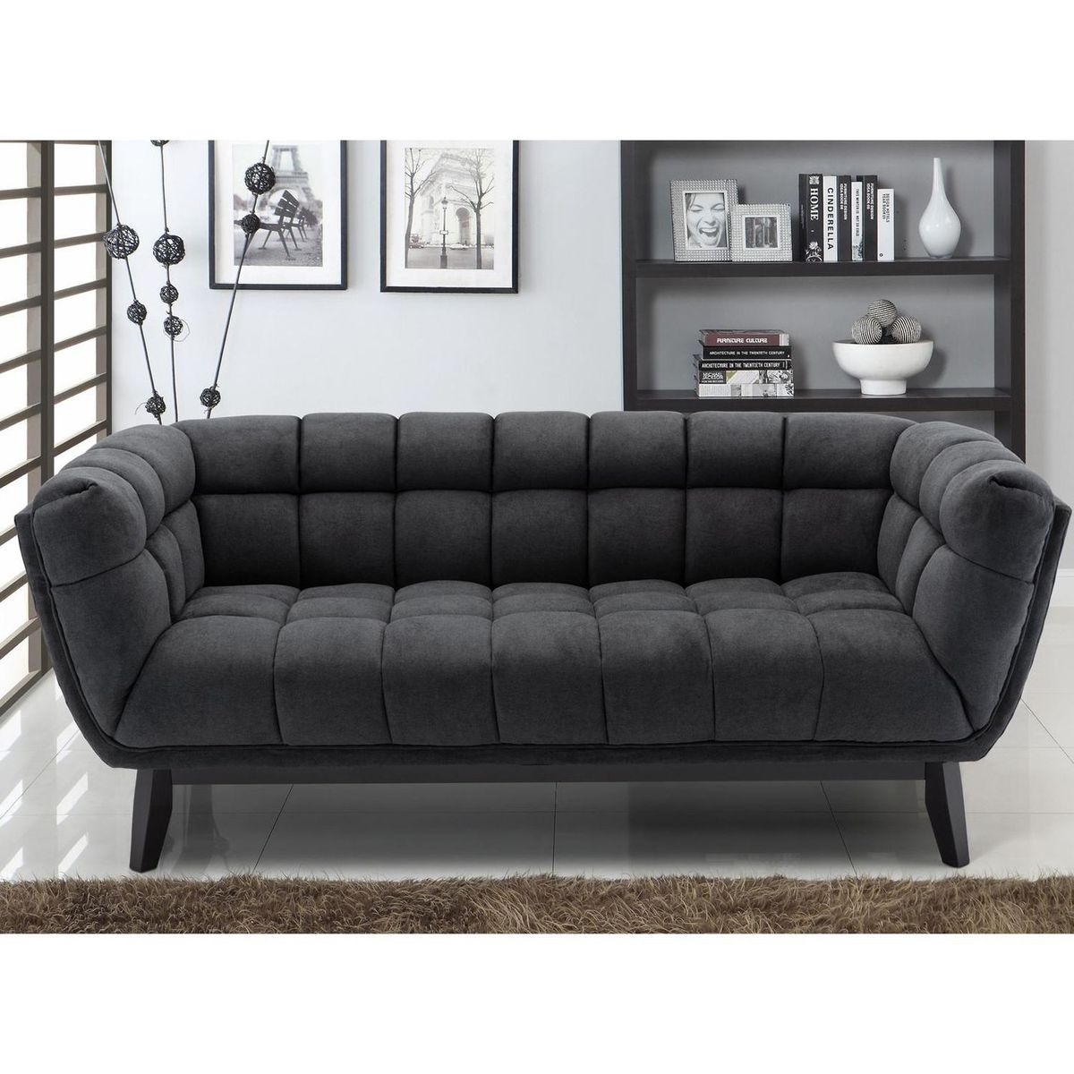 JUST HOME COLLECTION - Sofá 3 Cuerpos Murano