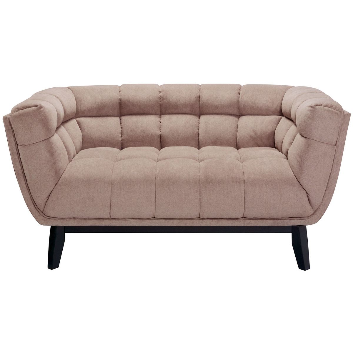 HOMY - Sofá Murano 2 Cuerpos 155x89x76cm Beige