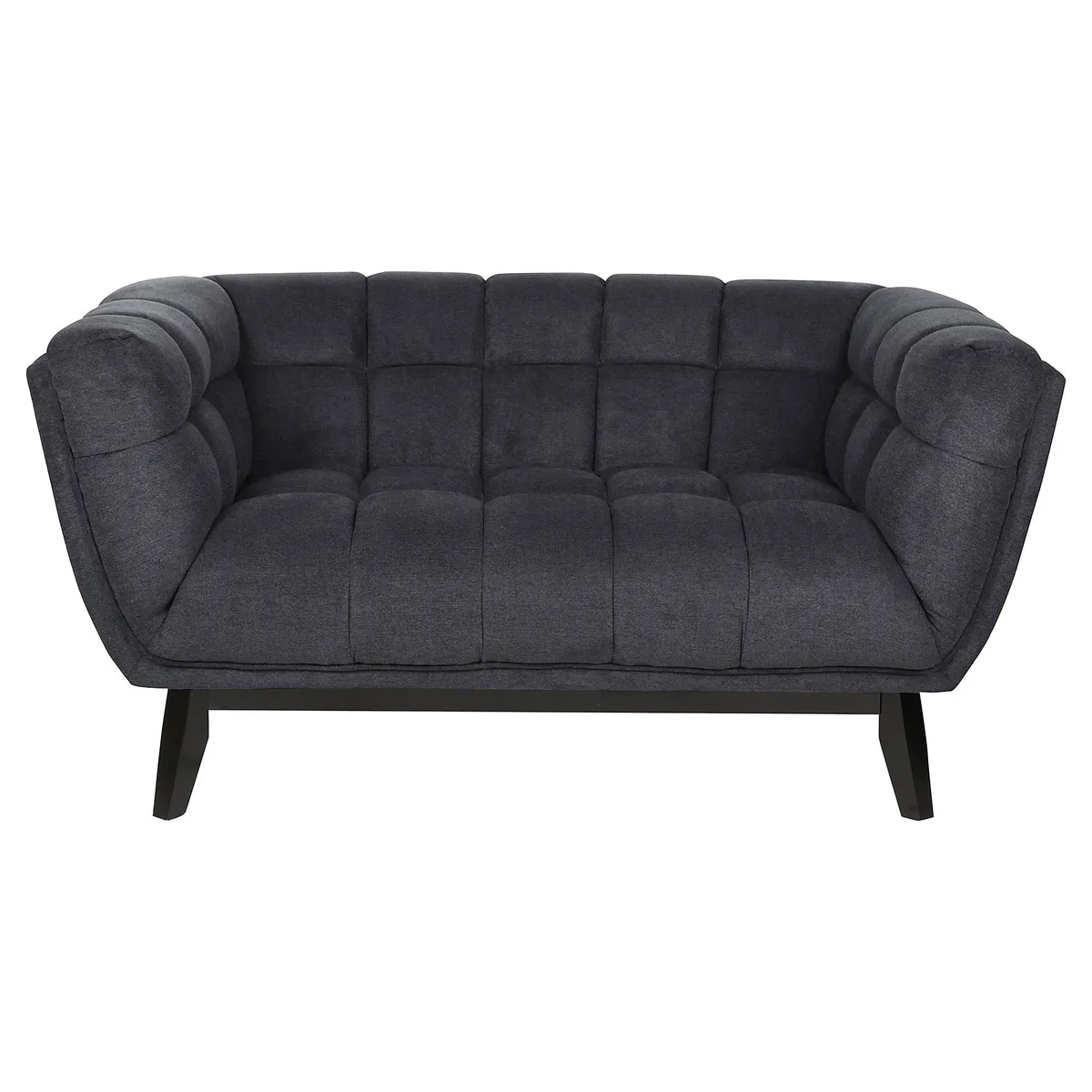 JUST HOME COLLECTION - Sofá 2 Cuerpos Murano Gris Oscuro