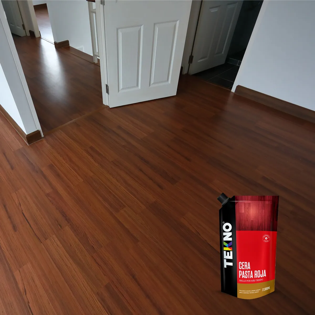 TEKNO - Cera Para Piso Líquido Neutro 300 Ml