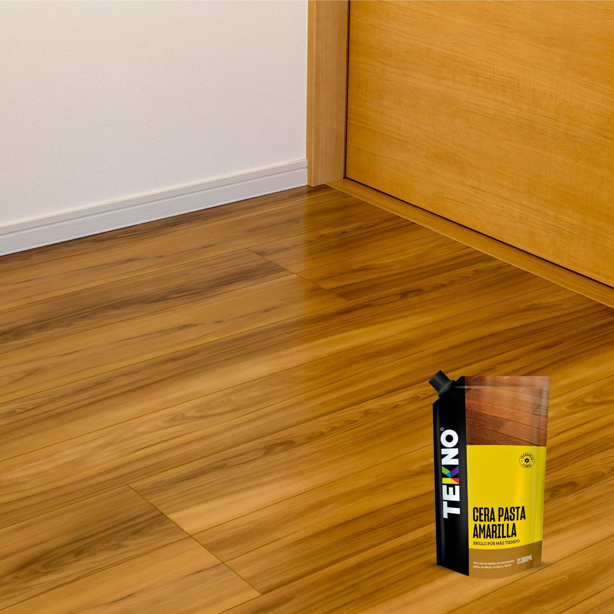 TEKNO - Cera Para Piso Líquido Neutro 300 Ml