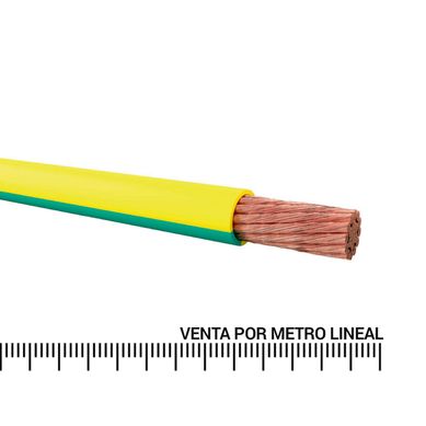 Cable CPT 6 AWG Amarillo por Metro Lineal