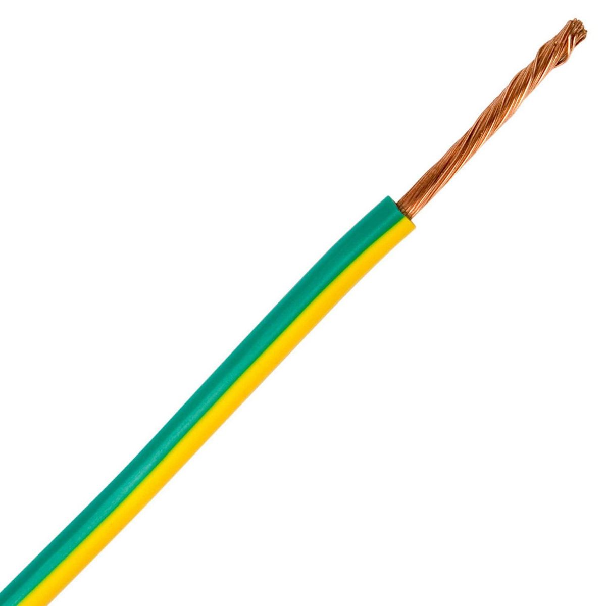 ELCOPE - Cable CPT 6 AWG Amarillo por Metro Lineal