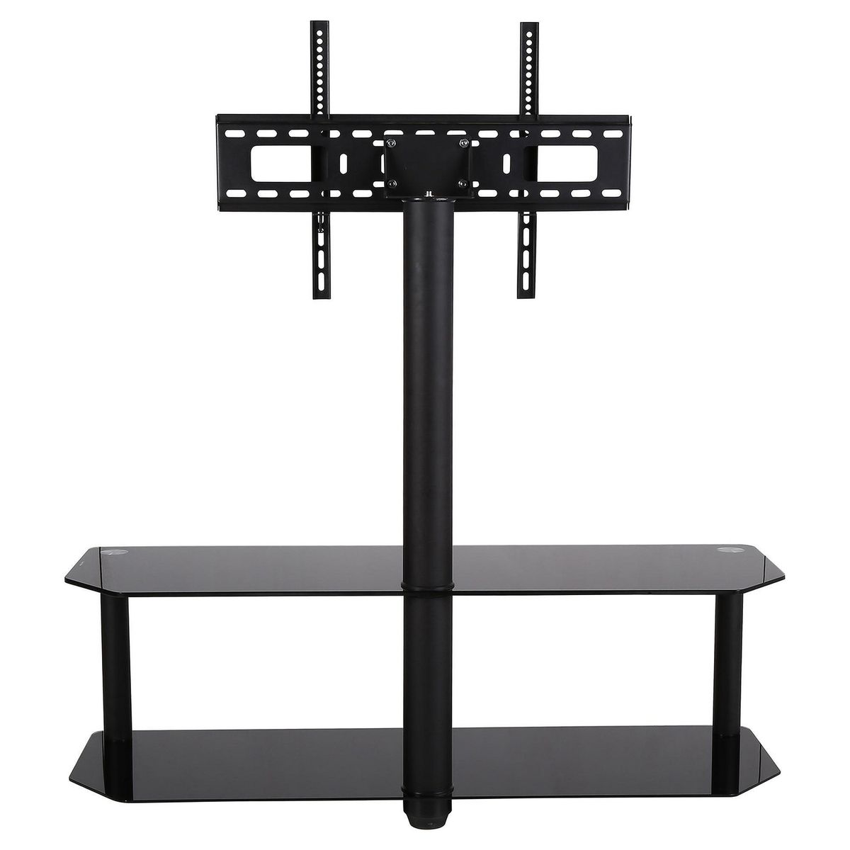 DAIRU - Mesa TV con Rack 55" Negro