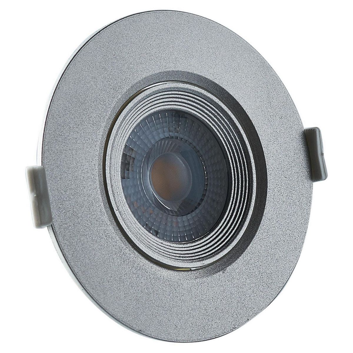 LIGHTECH - Spot LED Dirigible 7W 10.5cm Redondo Silver Luz Cálida