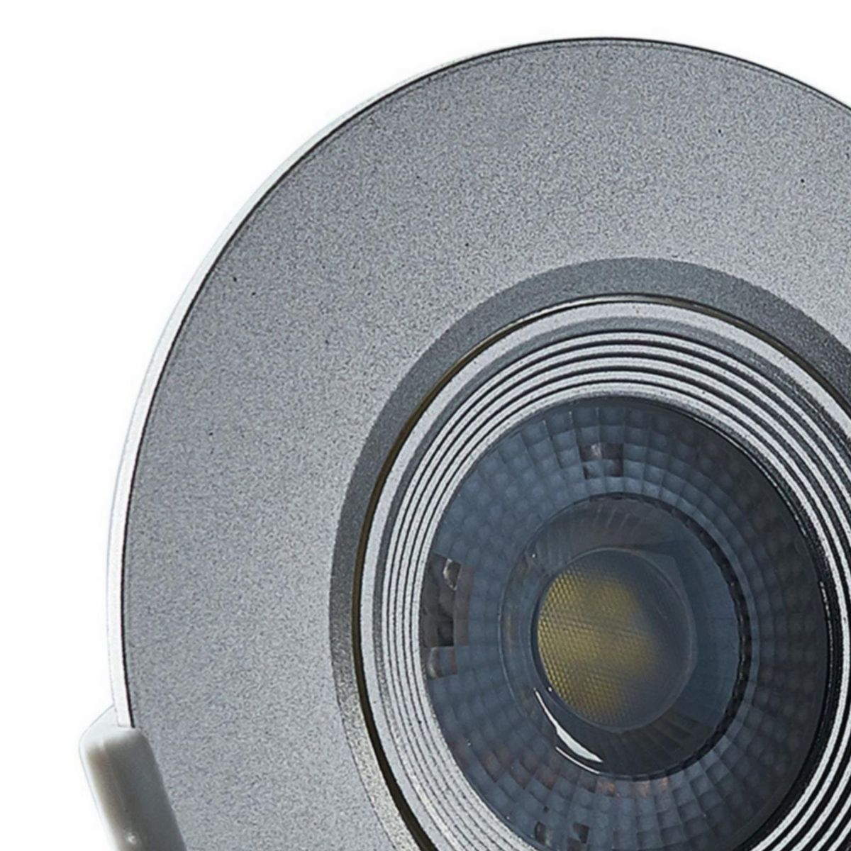 LIGHTECH - Spot LED Dirigible 7W 10.5cm Redondo Silver Luz Blanca