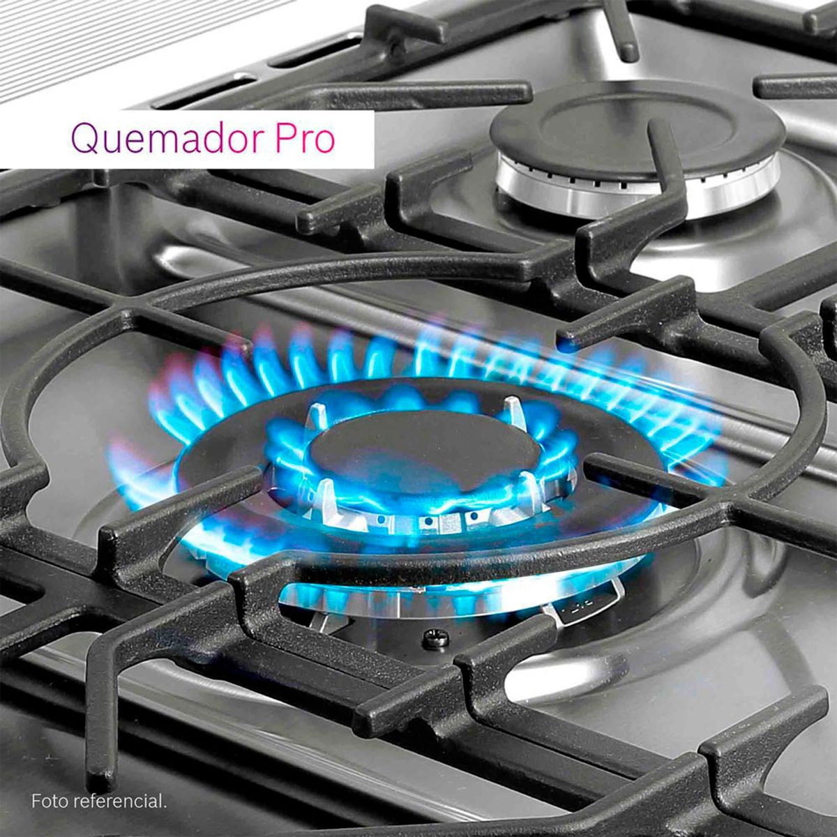 BOSCH - Cocina Bosch a Gas 5 Hornillas PRO525 IX Inox