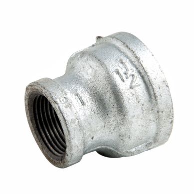 Reduccin Campana Galvanizado 1 1/2 x 1