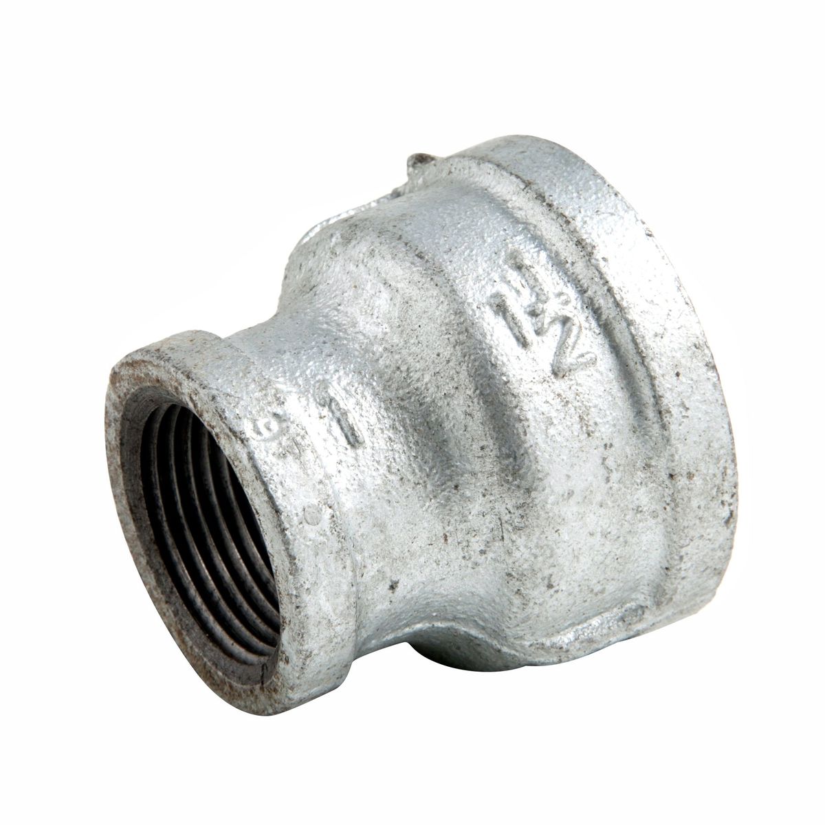  - Reducción Campana Galvanizado 1 1/2 x 1"