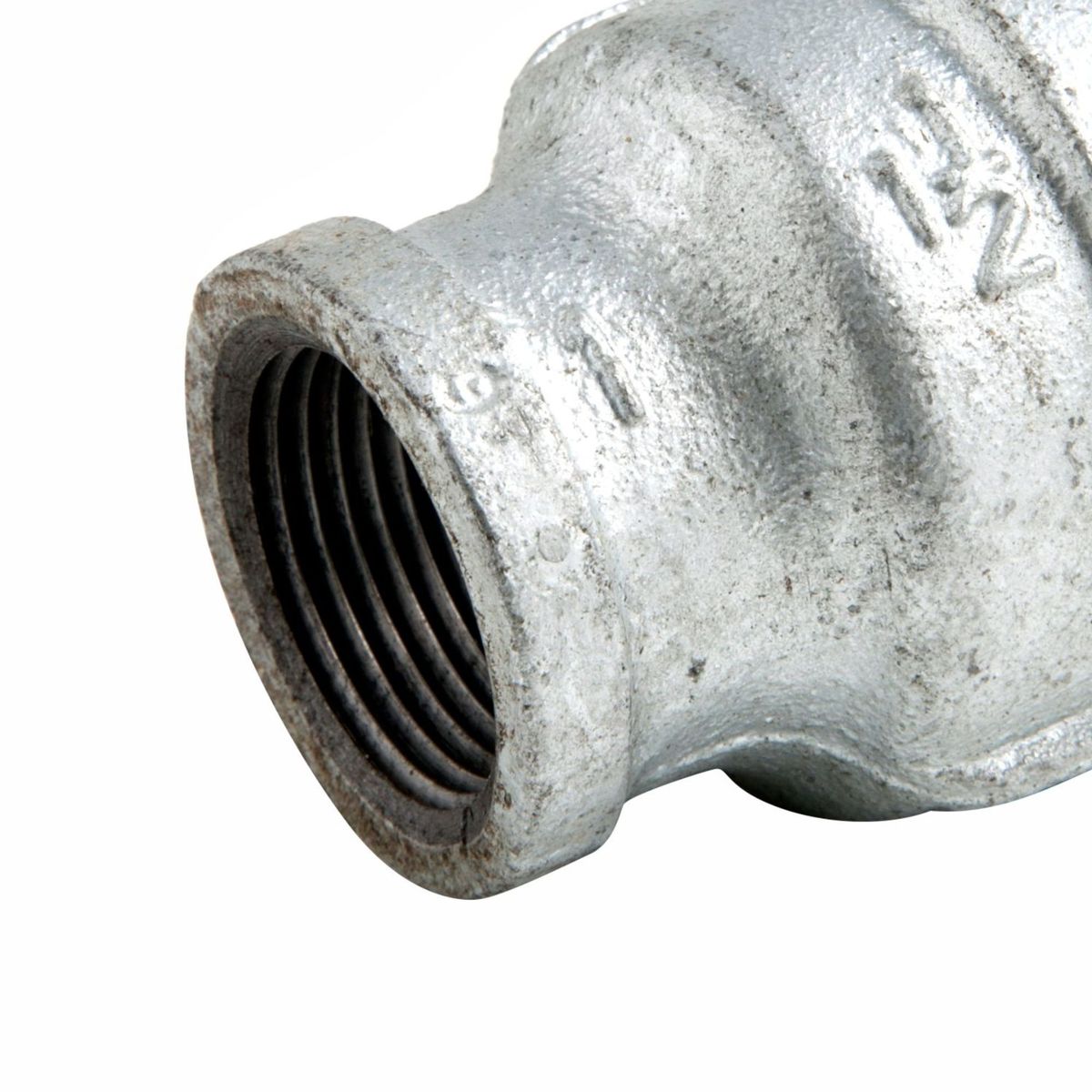  - Reducción Campana Galvanizado 1 1/2 x 1"