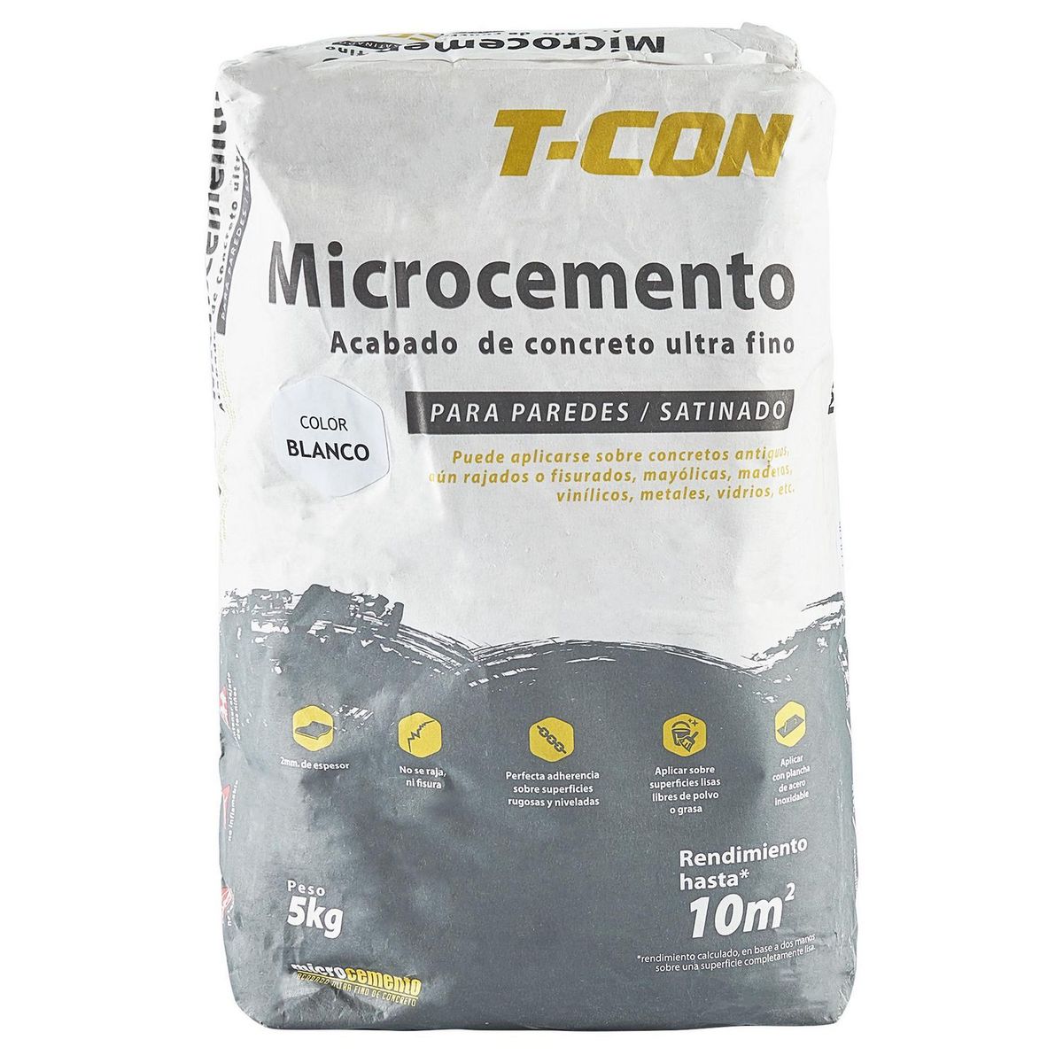 TCON - Microcemento Pared Blanco 5g