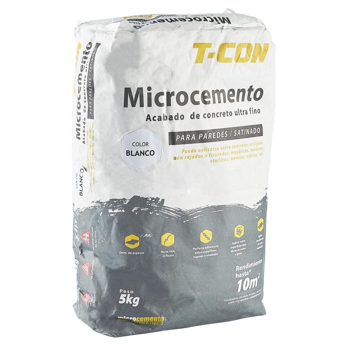 TCON - Microcemento Pared Blanco 5g