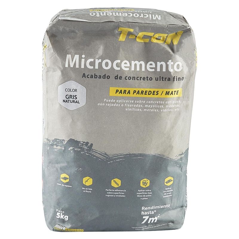  - Microcemento Satinado ultra fino para pared