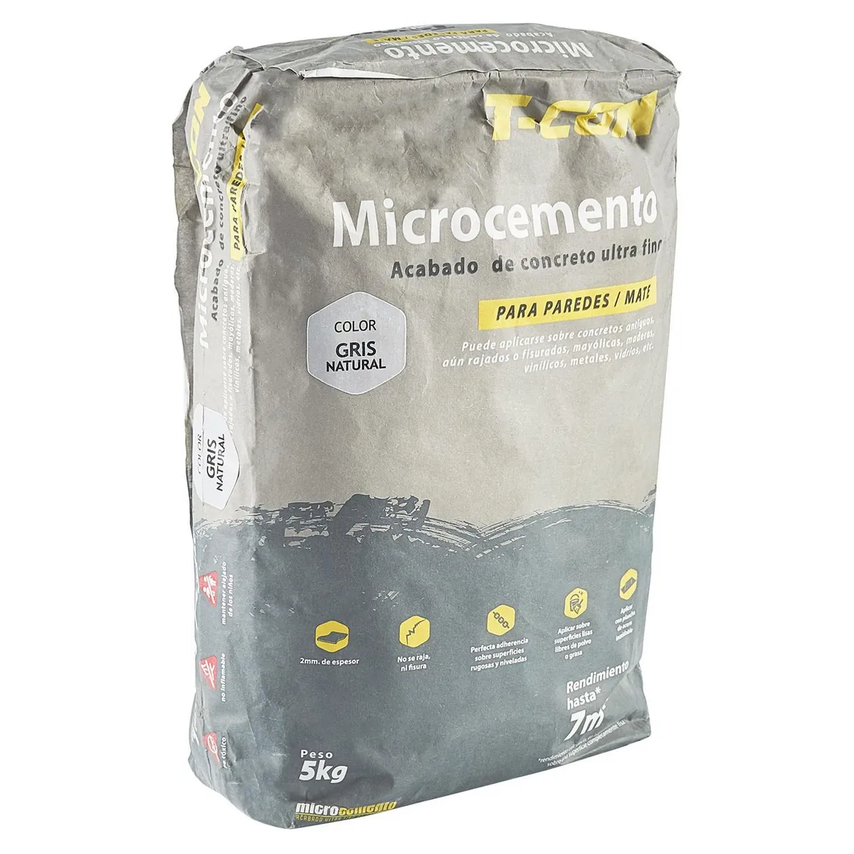 TCON - Microcemento Pared Satinado ultra fino