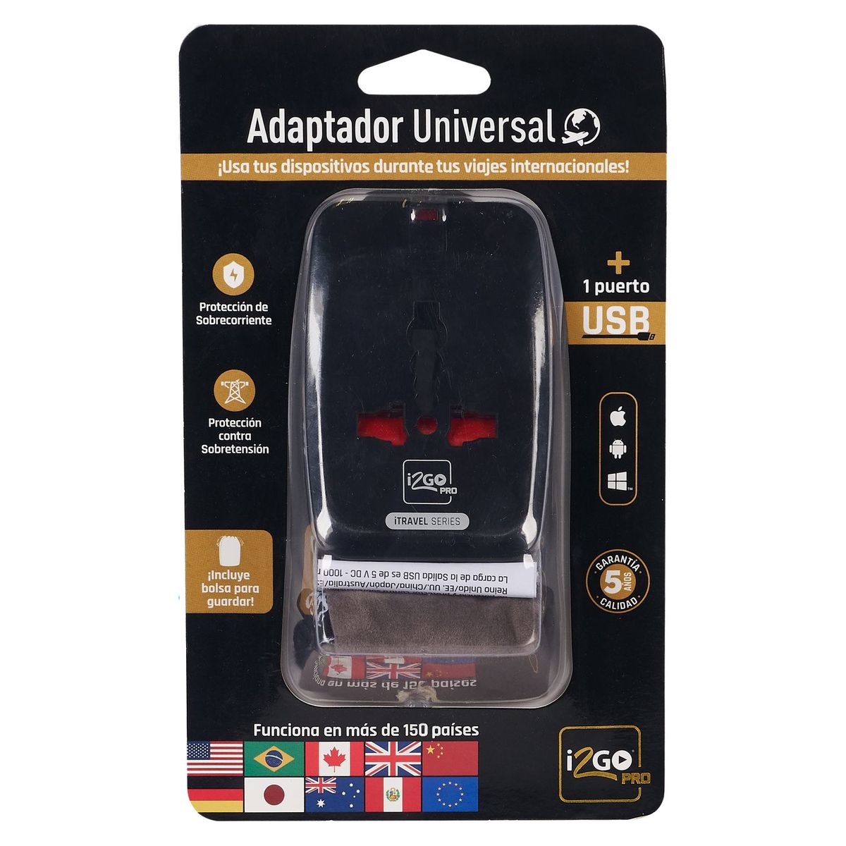 I2GO - Adaptador Universal con USB