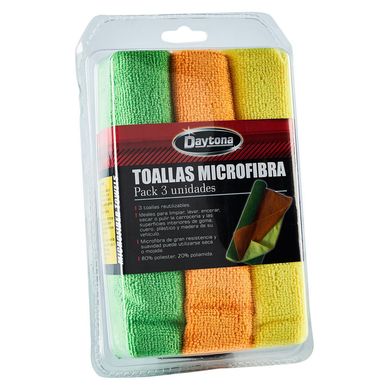 Toallas de Microfibra x 3 unidades