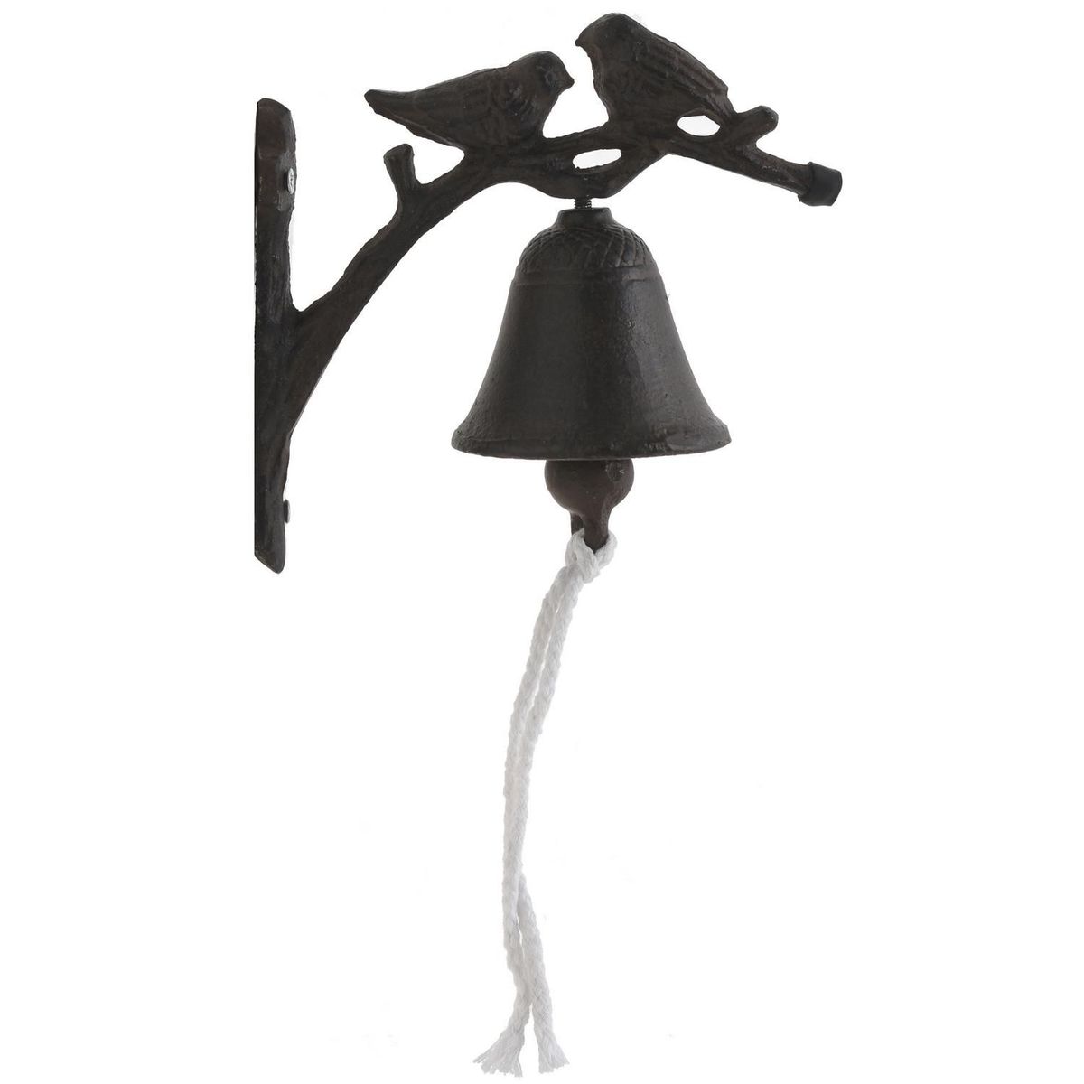 JUST HOME COLLECTION - Campana para puerta Pajaro 16x8x18