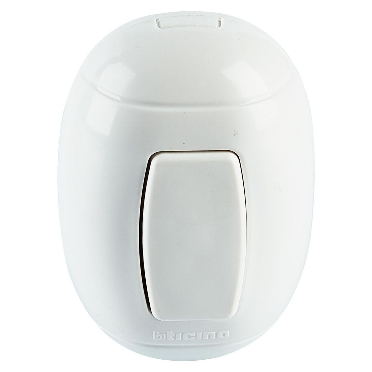 BTICINO - Interruptor Simple Oval Blanco