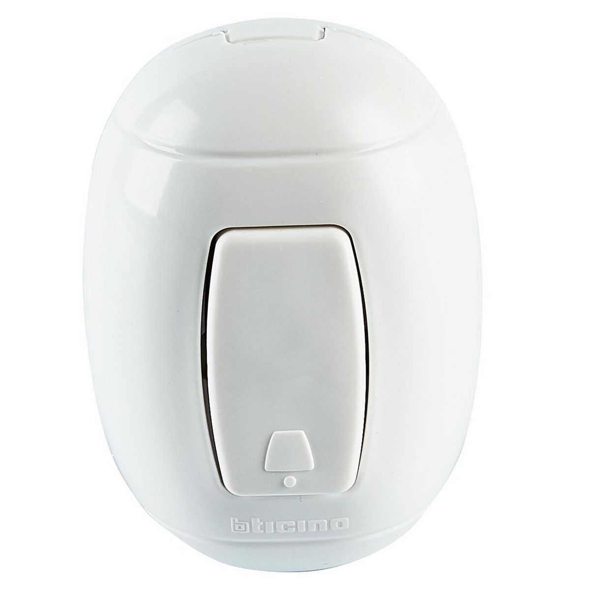 BTICINO - Pulsador Oval Blanco