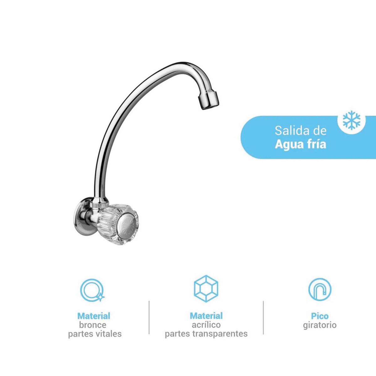 ITALGRIF - LLAVE PARED COCINA ARUBA ITALGRIF