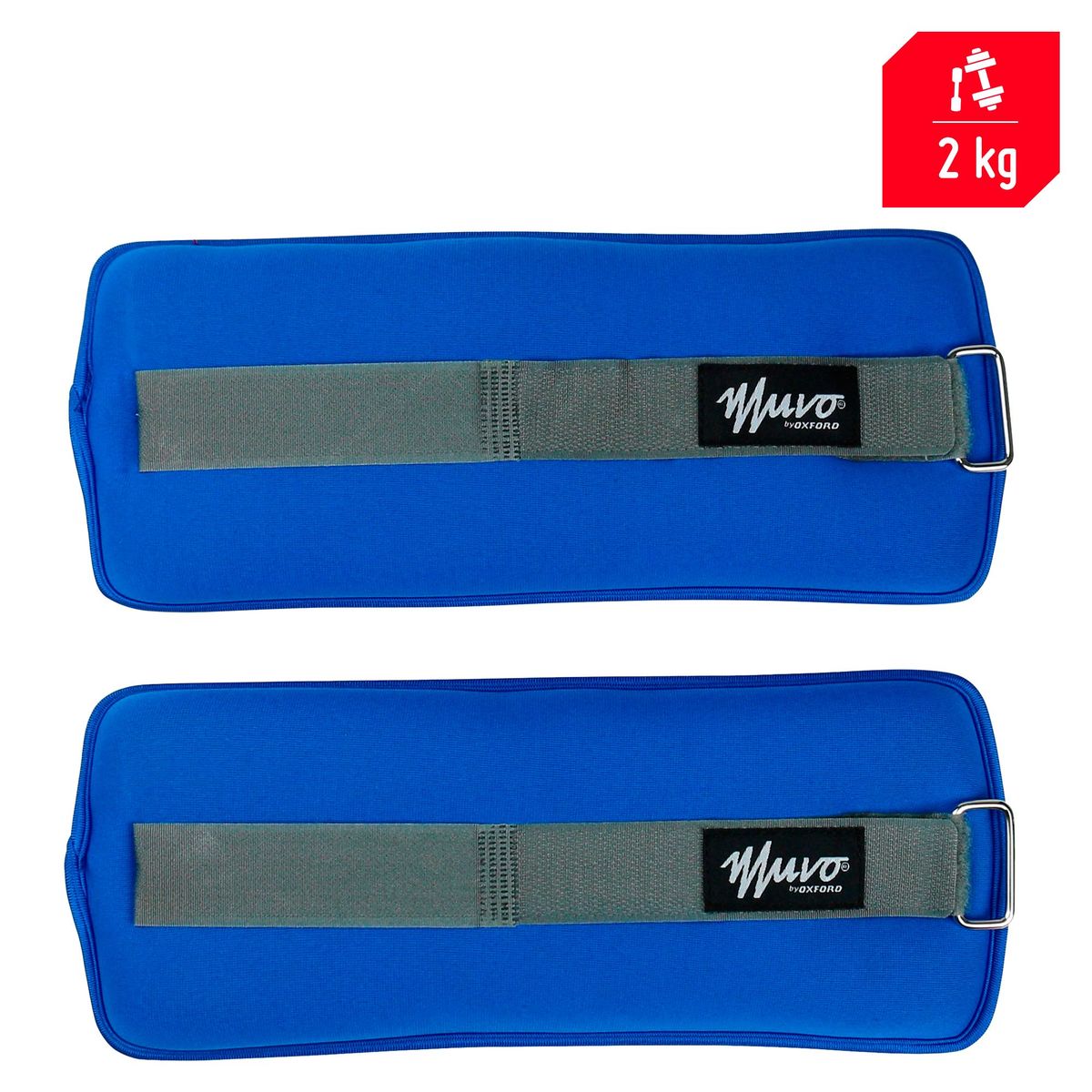 MUVO BY OXFORD - Pesas de tobillos y munecas 2kg