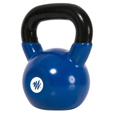 Kettlebell vinyl 10kg azul
