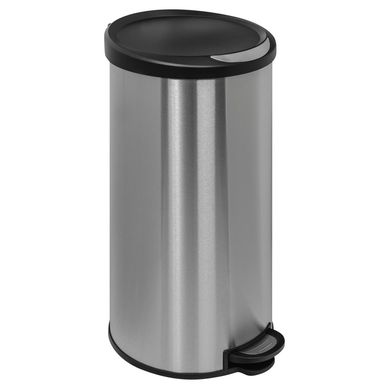 Papelero Redondo Acero Inoxidable 30L