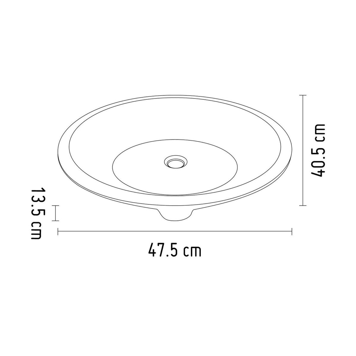 TREBOL - Ovalín Mimbell Bone