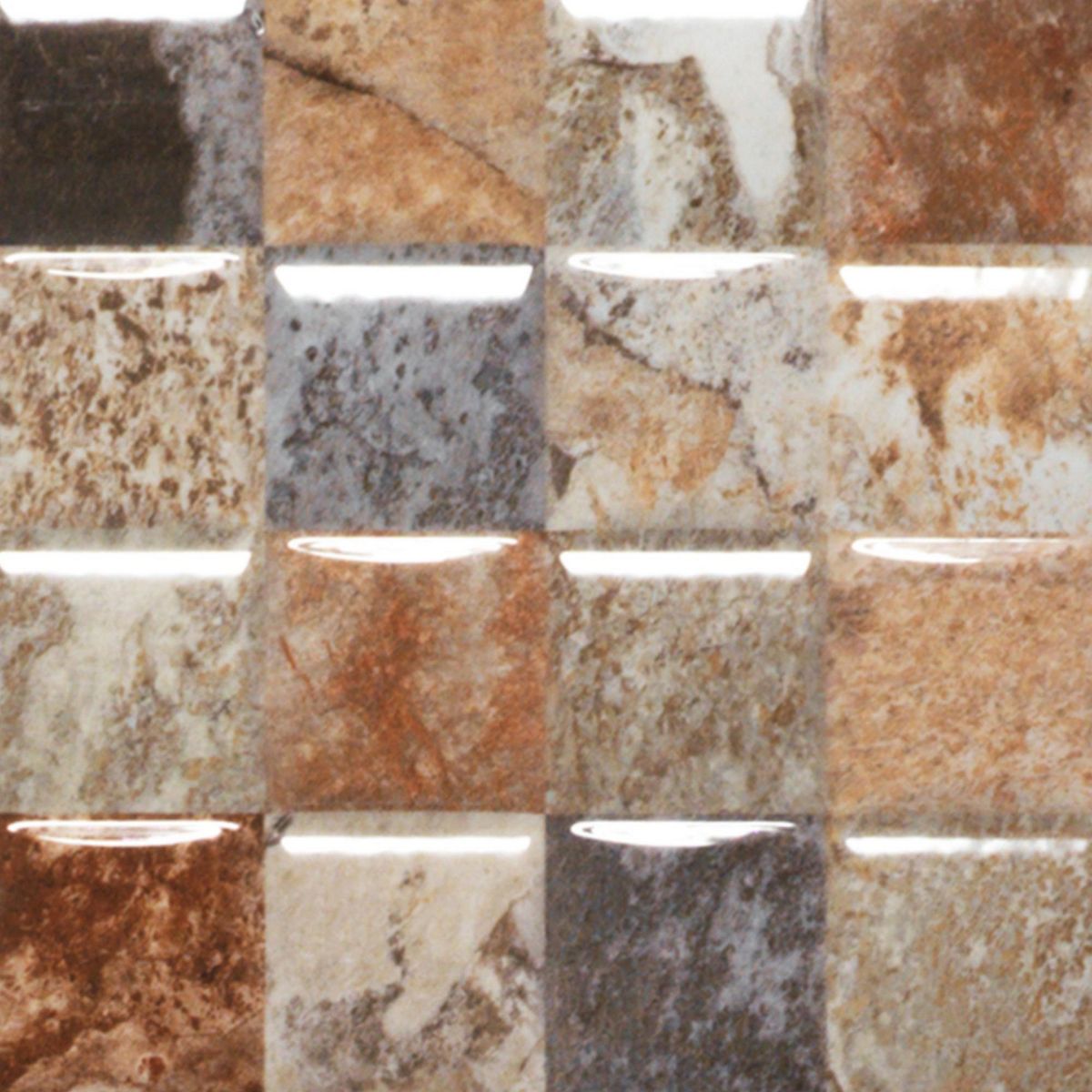 INTERMATEX - Revestimiendo Dama Multicolor 15x45cm - Venta por unidad