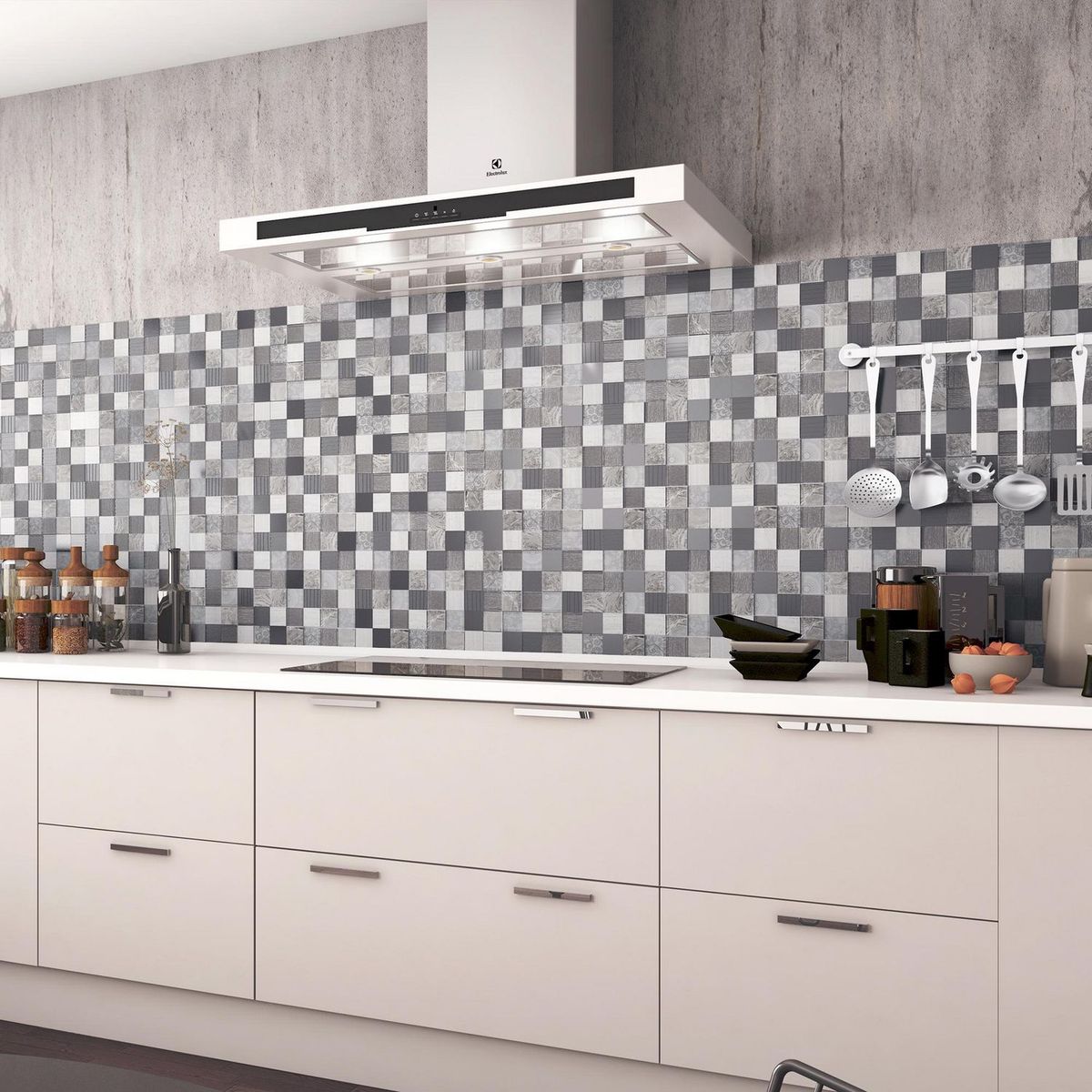 INTERMATEX - Malla de Mármol Elements Gris 30x30cm