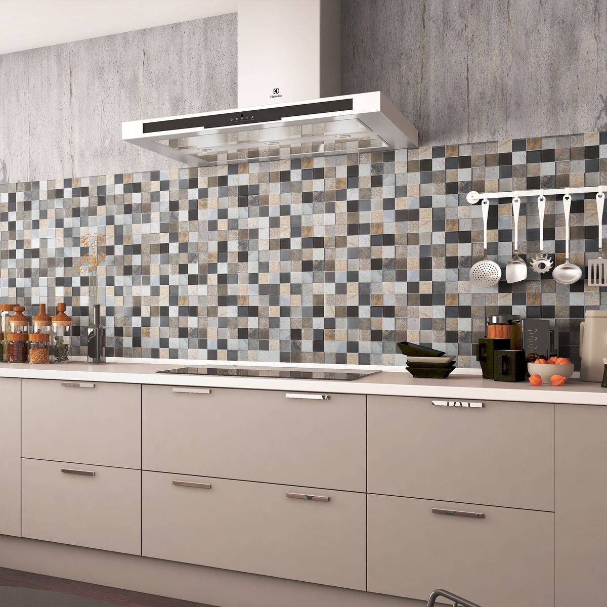 INTERMATEX - Malla de Mármol Elements Beige 30x30cm