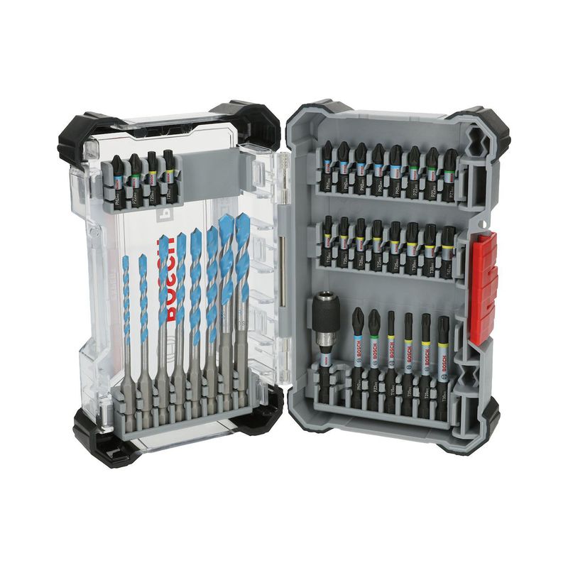 BOSCH - Set 35 piezas Impact Control + Brocas Multiusos