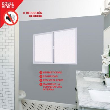 Ventana PVC Termopanel Klassic 70x50cm