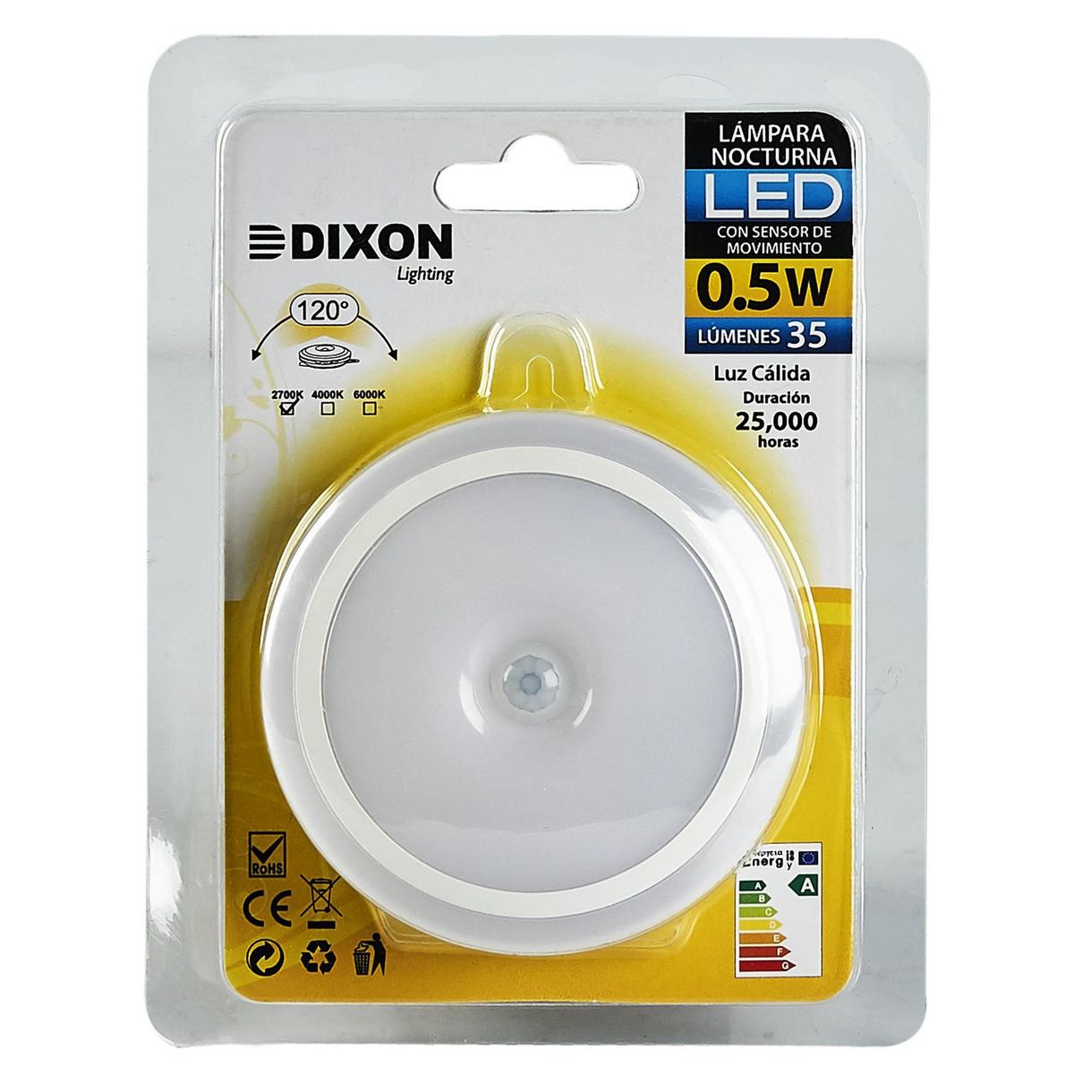 DIXON - Luz Guía con Sensor 0.5W