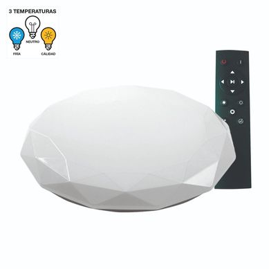 Plafn 3 Luces Diamante 48 w