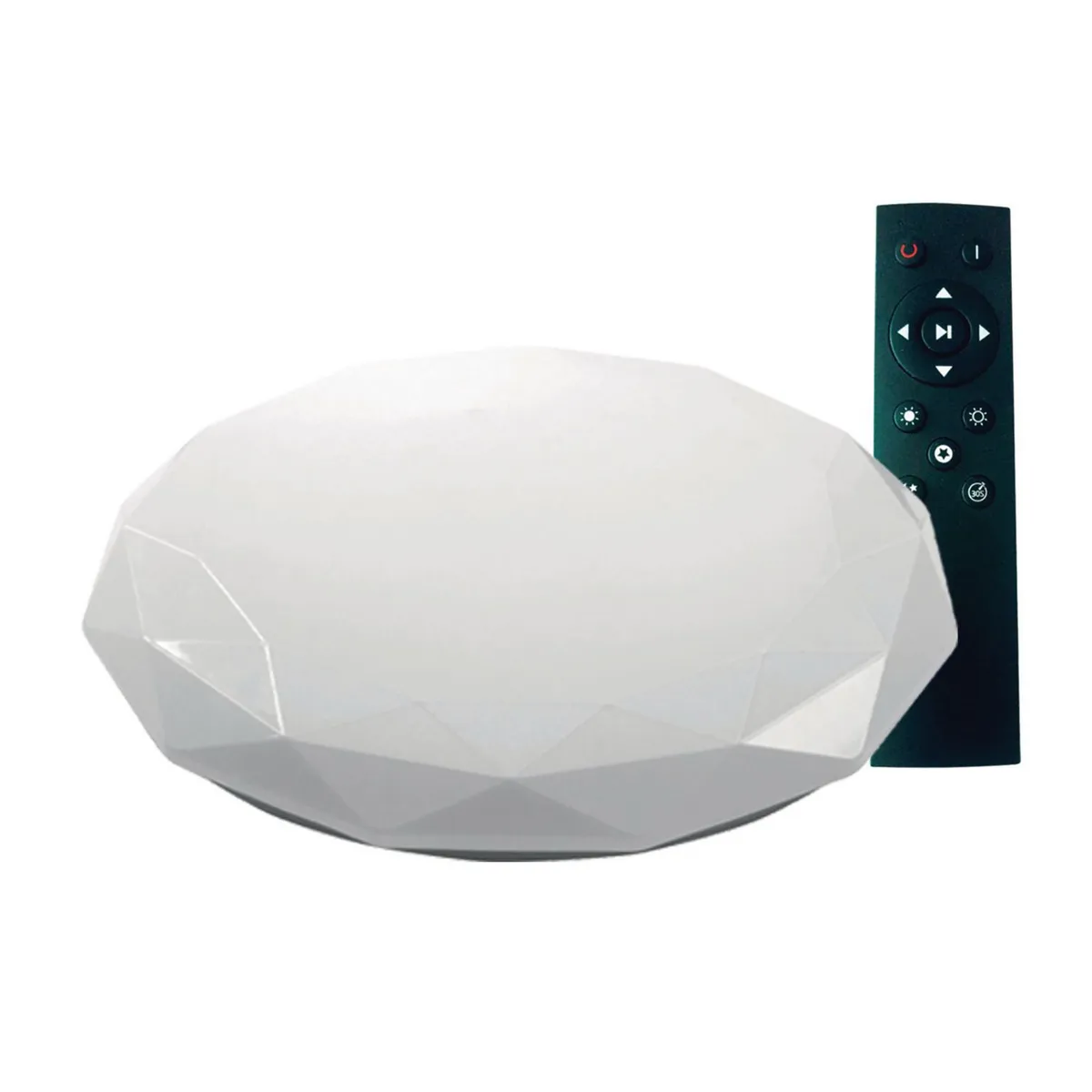 DIXON - Plafón 3 Luces Diamante 48 w