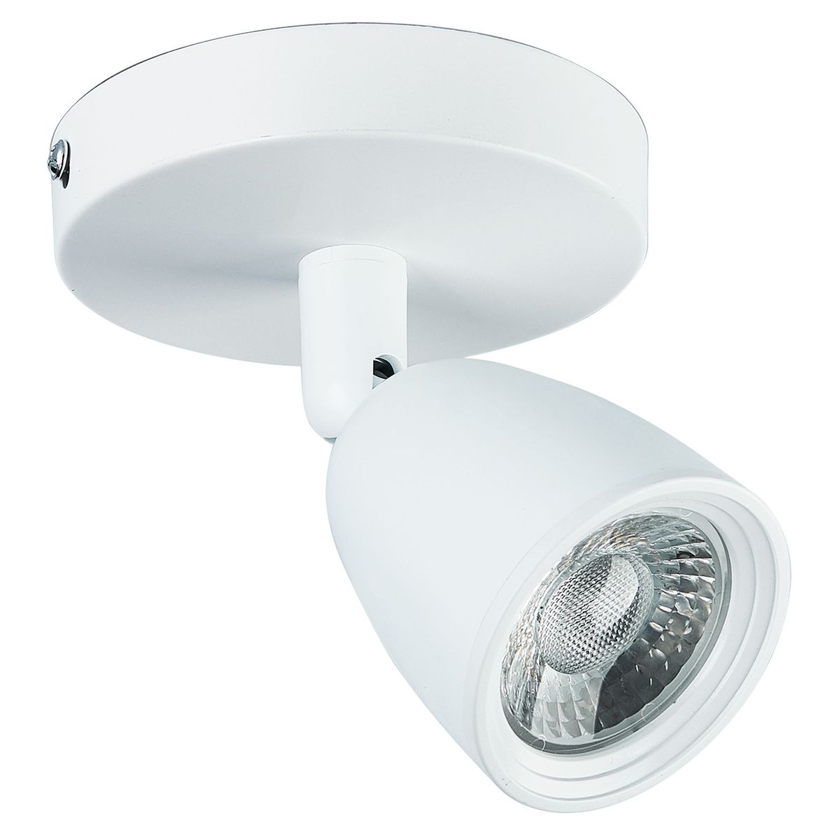 LIGHTECH - Spot Adosable Led 7W 1 Luz Blanco Luz Calida