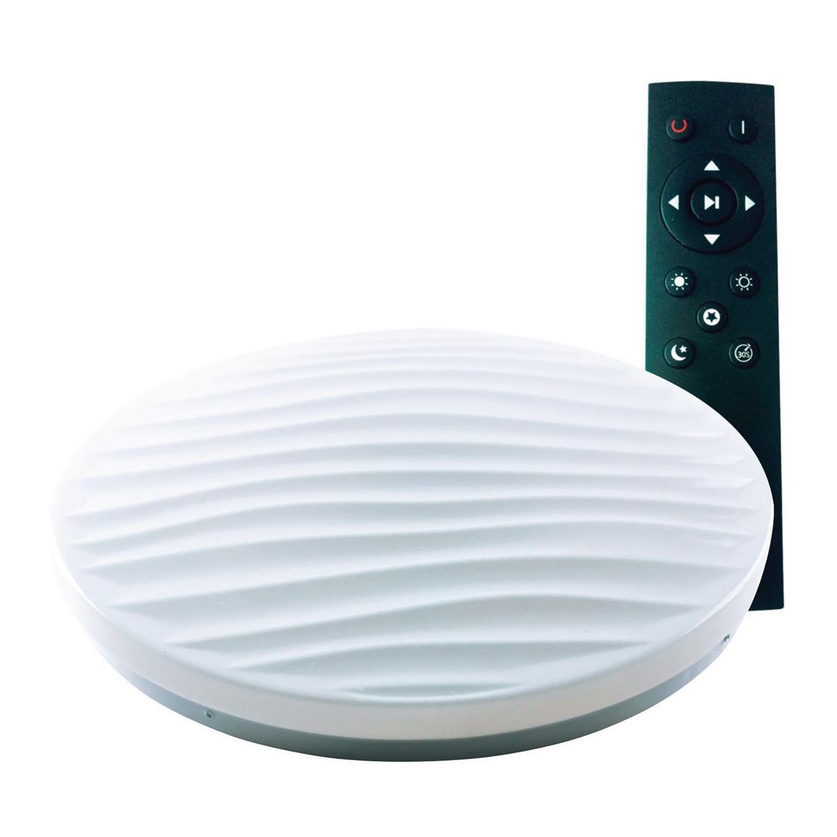 DIXON LIGHTING - Plafón 3 Luces Ondeado 36W