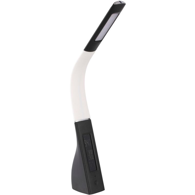 JUST HOME COLLECTION - Lámpara de Escritorio LED DIM 3.5W Blanco/Negro