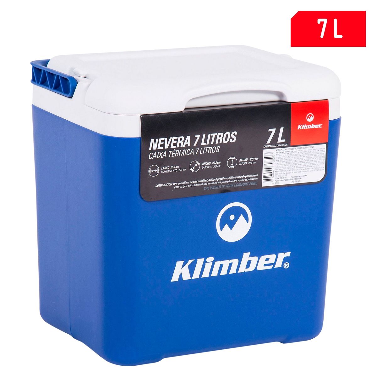KLIMBER - Cooler Klimber Azul 7 Litros