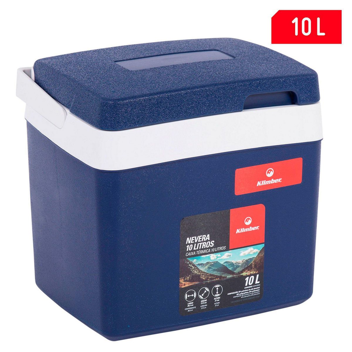 KLIMBER - Cooler Klimber Azul 10 Litros