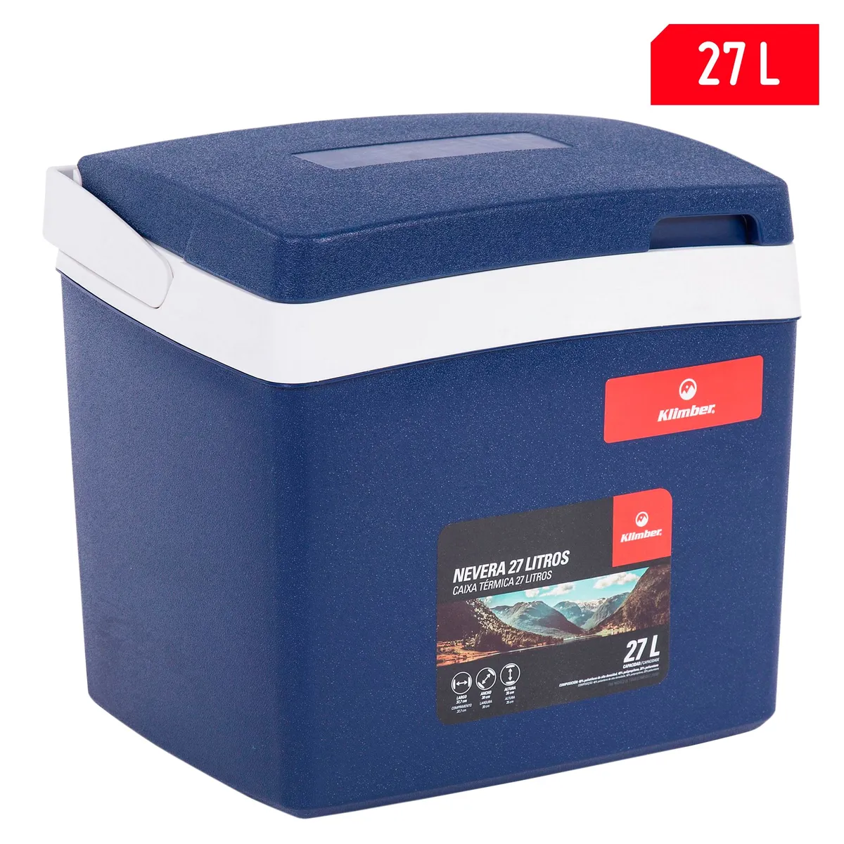 KLIMBER - Cooler Klimber Azul 27 Litros