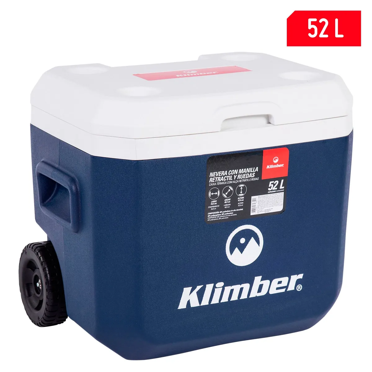 KLIMBER - Cooler Klimber Azul 52 Litros