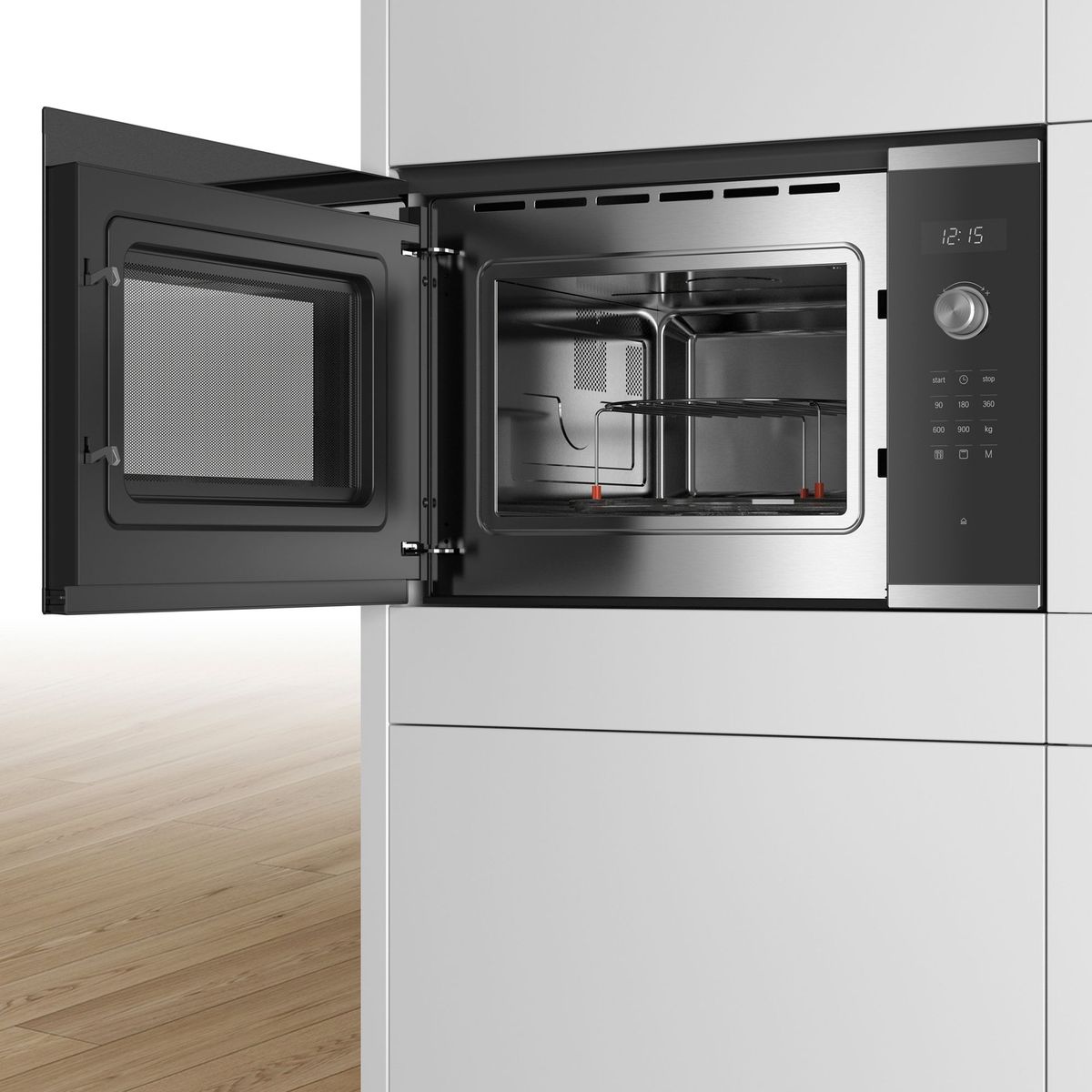 BOSCH - Horno Microondas Bosch Empotrable 25 Lt BEL554MS0V Negro