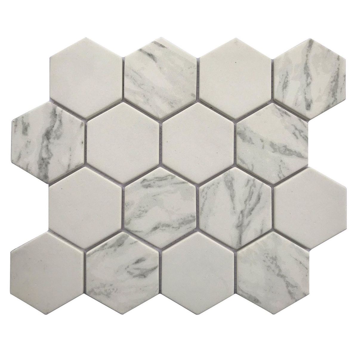 HOLZTEK - Malla Vidrio Reclilado Panal 30x26cm