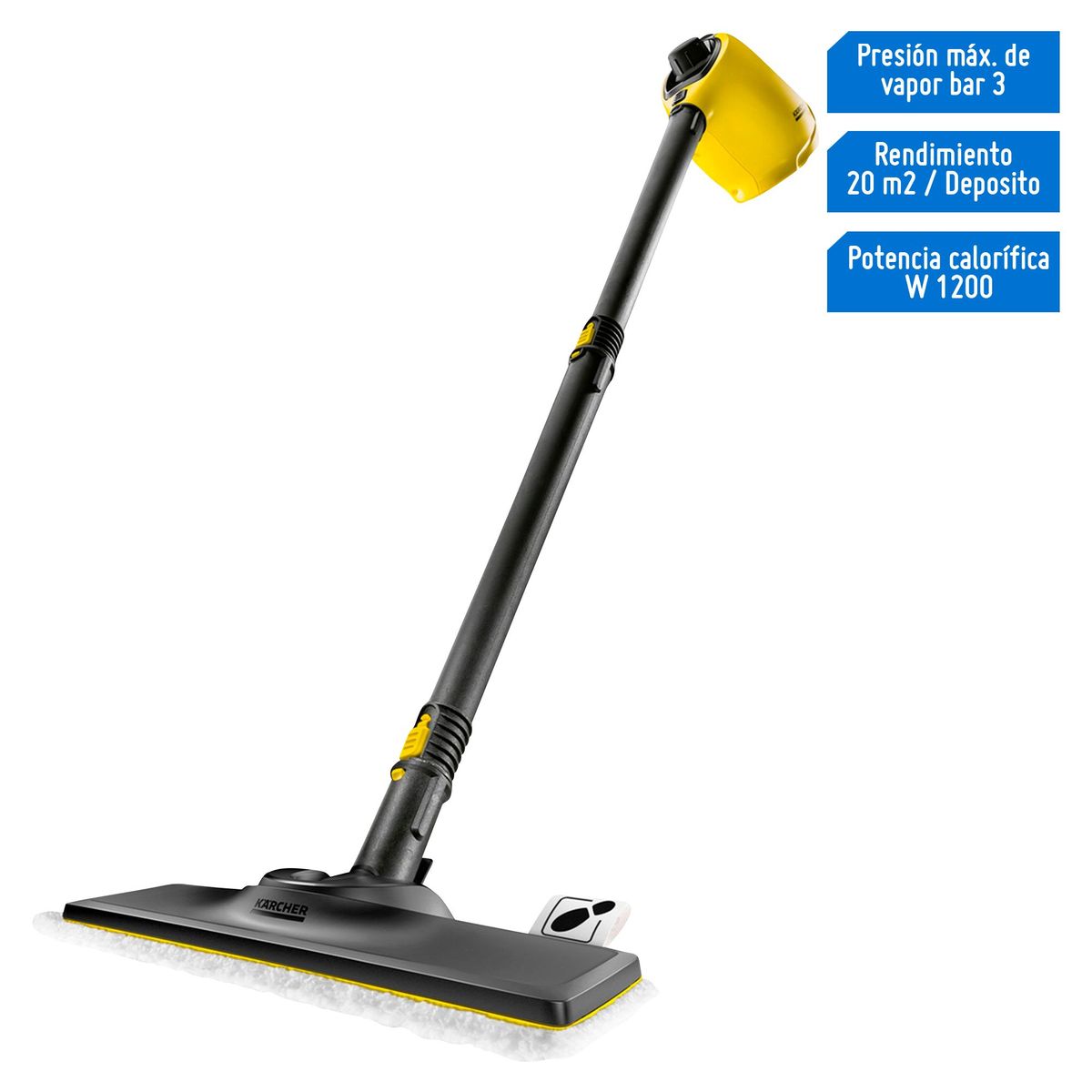 KARCHER - Limpiador a Vapor Kaercher 1200W SC 1 Amarillo