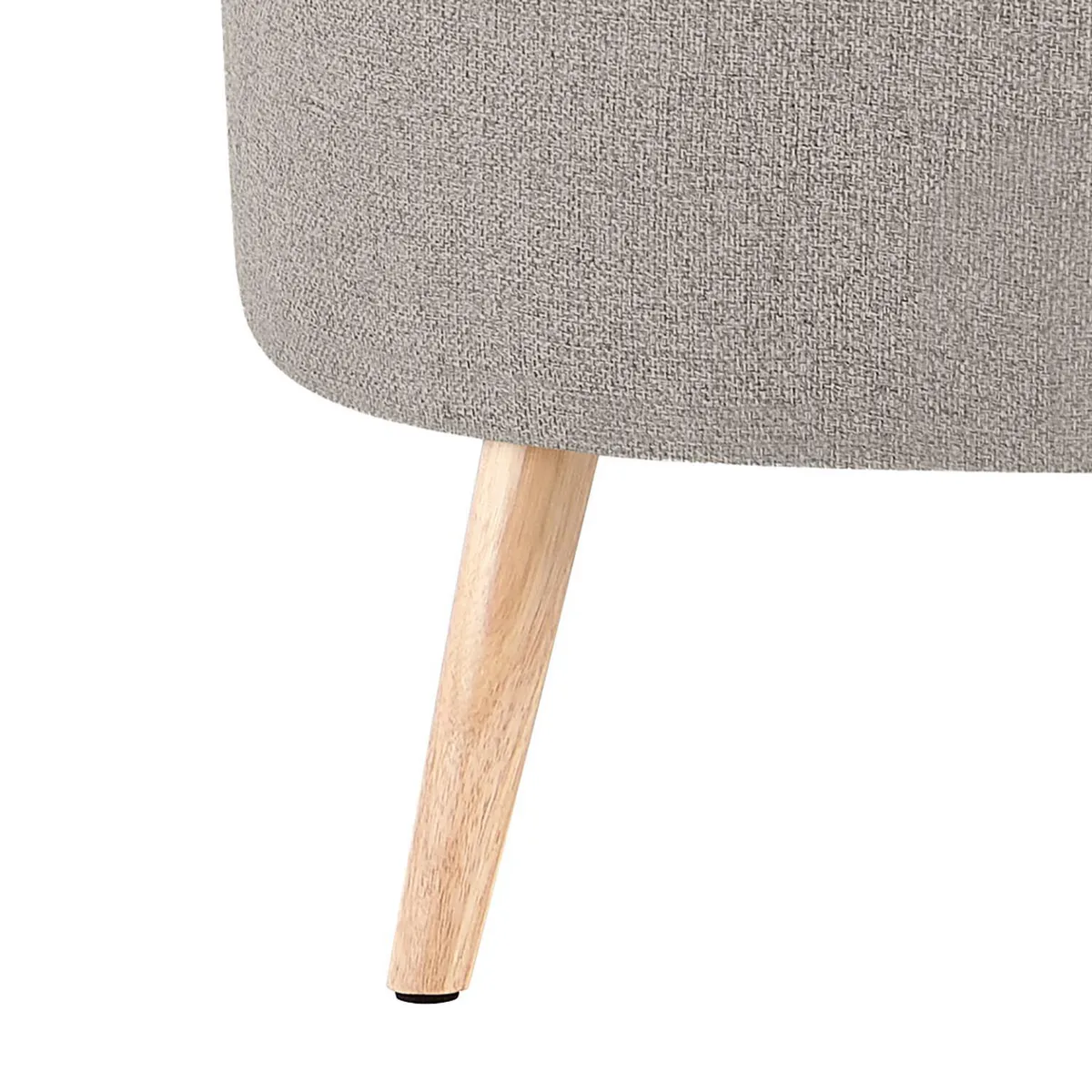 JUST HOME COLLECTION - Sofá 1 Cuerpo Poltrona Lucia Gris