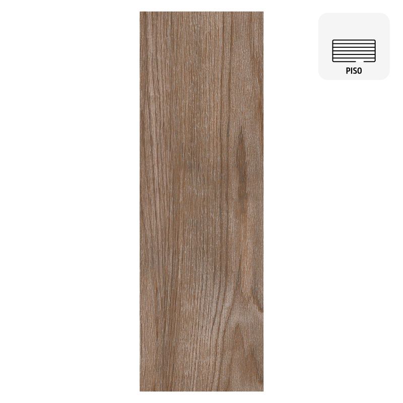 LAMOSA - Cerámica Kauri Cedro Café 18x55cm 1.49 m2 para piso