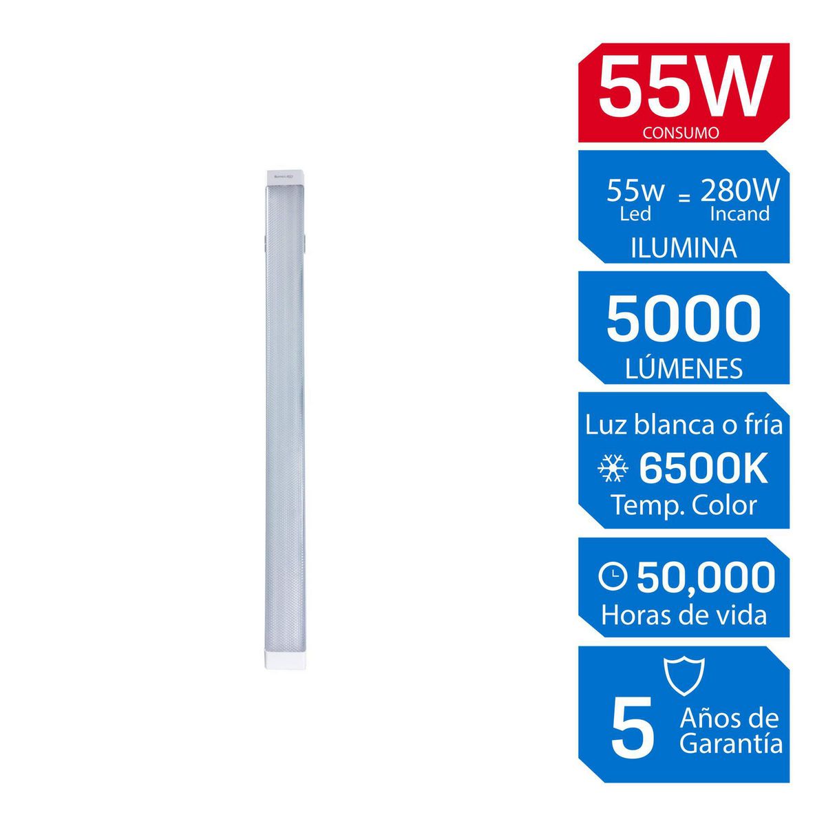 ILUMA - Panel Prismático Luz Fría