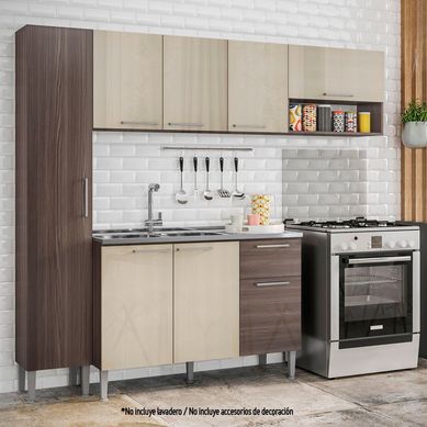 Mueble de Cocina Pietra 225x52x200cm